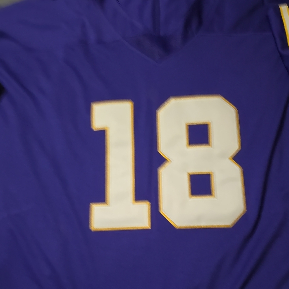 Purple Jersey with Number 18